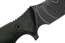 ANV Knives M311 SPELTER DLC Topo Elmax, Black Micarta Handle, Black Kydex Sheath, Cuchillo De Supervivencia -Böker Ventas ANVM311 004 05 anv