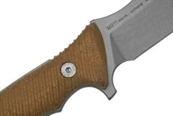 ANV Knives M311 SPELTER Stonewashed Sleipner, Coyote Handle, Black Kydex Sheath, Cuchillo De Supervivencia -Böker Ventas ANVM311 031 05 anv