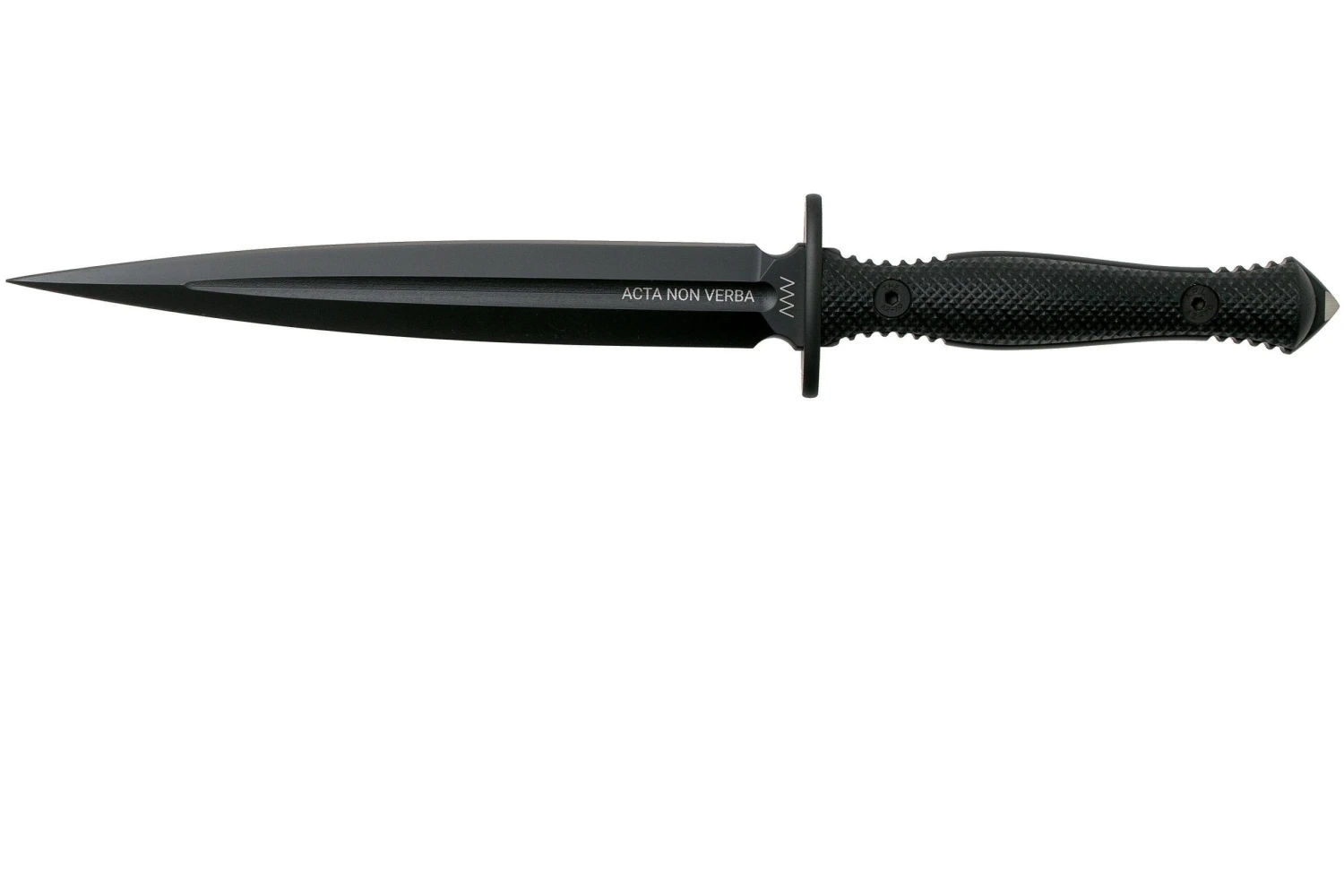 ANV M500 Anthropoid DLC Elmax, Black Handle, M500-001, Black Kydex Sheath, Cuchillo Daga 3 ANV M500 Anthropoid DLC Elmax, Black Handle, M500-001, Black Kydex Sheath, Cuchillo Daga