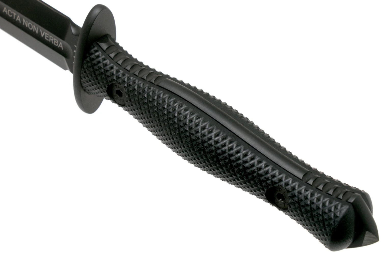 ANV M500 Anthropoid DLC Elmax, Black Handle, M500-001, Black Kydex Sheath, Cuchillo Daga 7 ANV M500 Anthropoid DLC Elmax, Black Handle, M500-001, Black Kydex Sheath, Cuchillo Daga - Imagen 5