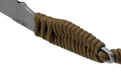 ANV Knives P100 Sleipner, Coyote Paracord, P100-005, Black Kydex Sheath, Cuchillo De Cuello -Böker Ventas ANVP100 005 04 anv