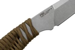 ANV Knives P100 Sleipner, Coyote Paracord, P100-005, Black Kydex Sheath, Cuchillo De Cuello -Böker Ventas ANVP100 005 05 anv