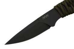 ANV Knives P100 Sleipner Cerakote, Olive Paracord, P100-039, Black Kydex Sheath, Cuchillo De Cuello -Böker Ventas ANVP100 039 03 anv