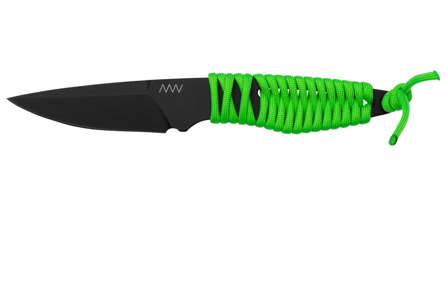 ANV Knives P100 Sleipner Cerakote, Neon Green Paracord, P100-043, Black Kydex Sheath, Cuchillo De Cuello 3 ANV Knives P100 Sleipner Cerakote, Neon Green Paracord, P100-043, Black Kydex Sheath, Cuchillo De Cuello