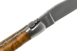Laguiole En Aubrac 12cm De Madera De Teca Limado A Mano L0212LKH/FSB1 Navaja Laguiole -Böker Ventas AUL0212LKH FSB1 06 laguiole en aubrac