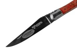 Laguiole En Aubrac 12cm Navaja Laguiole álamo Rojo Burl Brillante S/st -Böker Ventas AUL0212LPRIFSJ1 03 laguioleaubrac