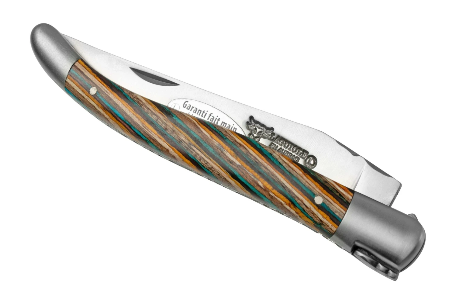 Laguiole En Aubrac Samba Brown L0212SAMIF Madera De Samba Marrón, Mate, 12 Cm 6 Laguiole En Aubrac Samba Brown L0212SAMIF Madera De Samba Marrón, Mate, 12 Cm - Imagen 4