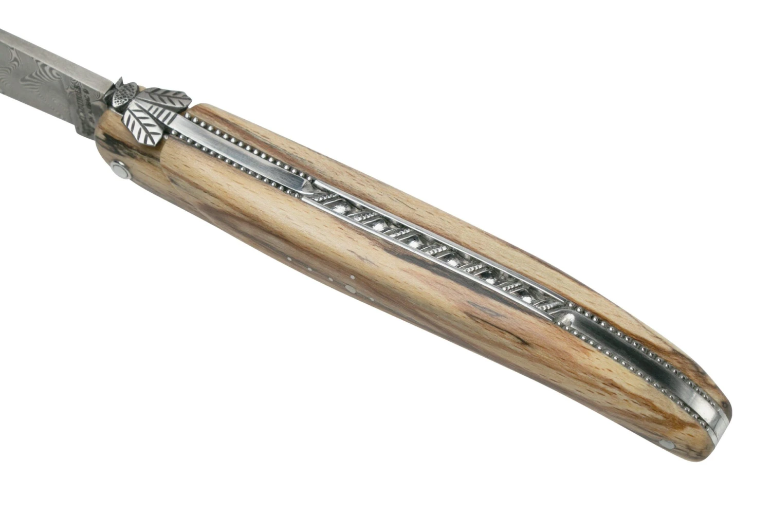 Laguiole En Aubrac Le Perlé 12 Cm L0512WA6J3DB Balbach Damast Full Handle Madera De Haya 9 Laguiole En Aubrac Le Perlé 12 Cm L0512WA6J3DB Balbach Damast Full Handle Madera De Haya - Imagen 7