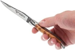 Laguiole En Aubrac 12cm Double Plates, Olive Burl Limado A Mano, L0712LLI-FSJ1 16 Laguiole En Aubrac 12cm Double Plates, Olive Burl Limado A Mano, L0712LLI-FSJ1 -Böker Ventas AUL0712LLI FSJ1 07 laguiole en aubrac aul0712lli fsj1 07