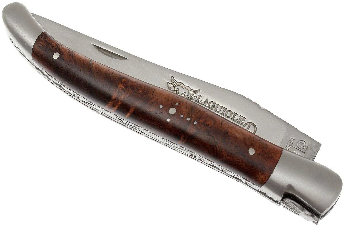 Laguiole En Aubrac 12cm Double Plates, Palissander Limado A Mano, L0712LPI-FSB1 5 Laguiole En Aubrac 12cm Double Plates, Palissander Limado A Mano, L0712LPI-FSB1 - Imagen 3