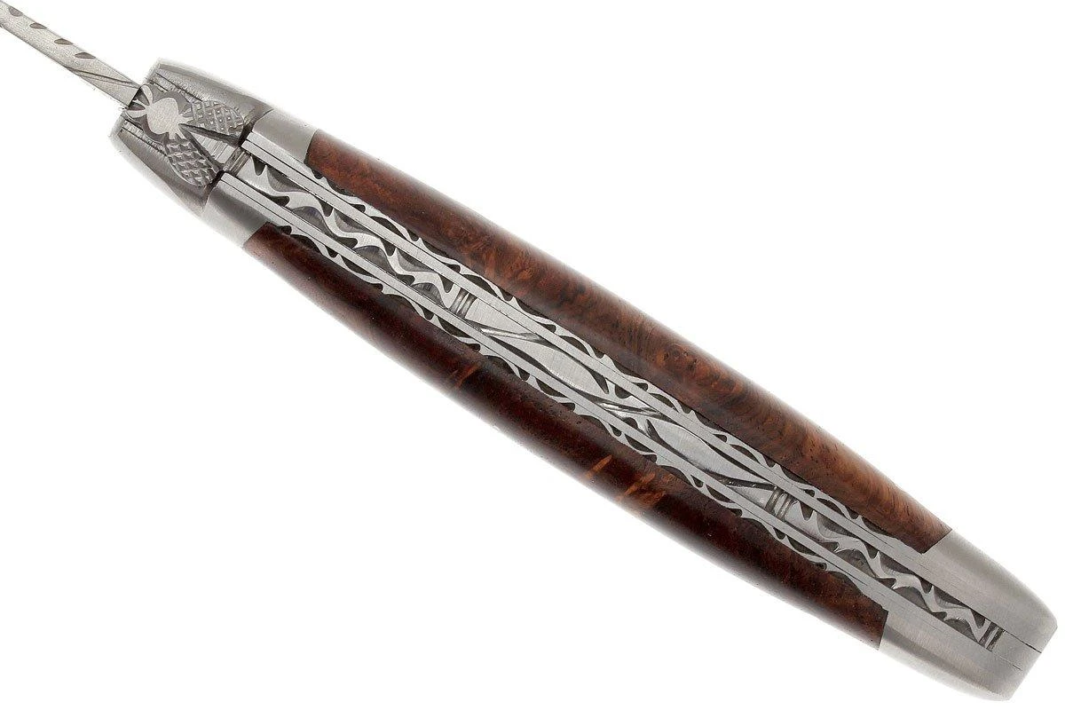 Laguiole En Aubrac 12cm Double Plates, Palissander Limado A Mano, L0712LPI-FSB1 7 Laguiole En Aubrac 12cm Double Plates, Palissander Limado A Mano, L0712LPI-FSB1 - Imagen 5