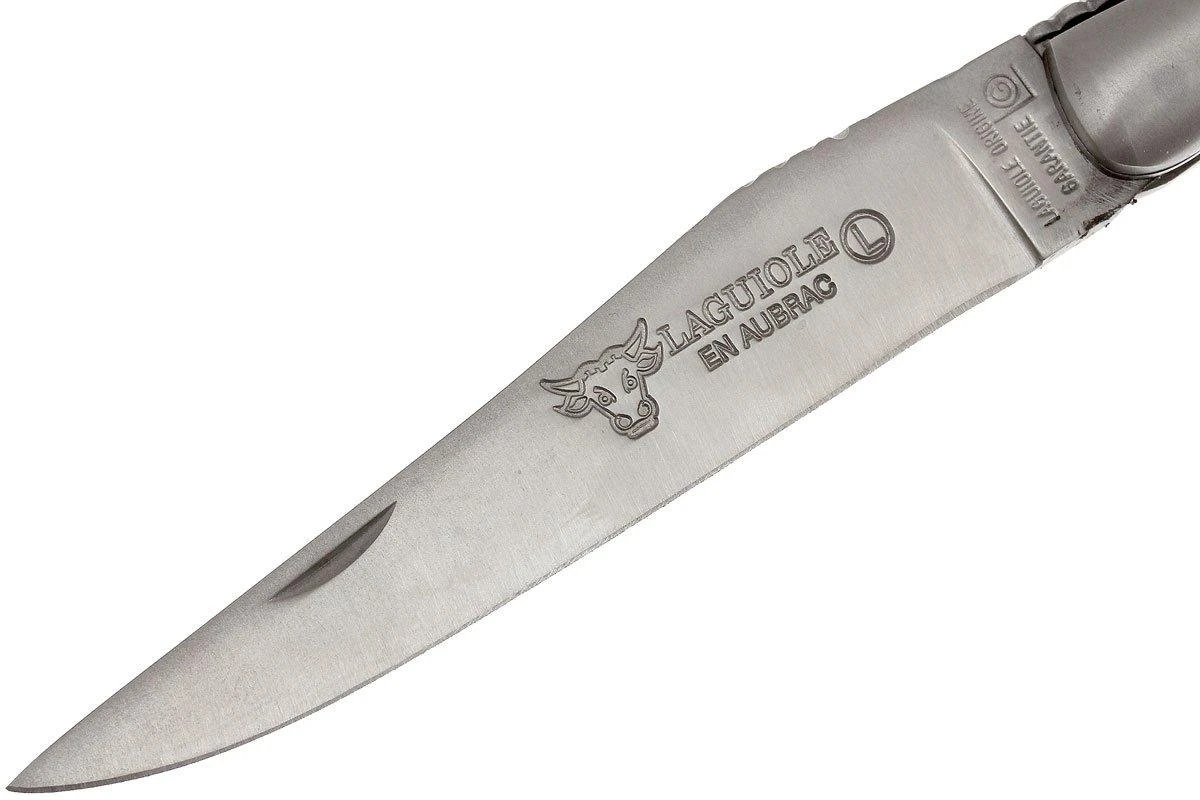 Laguiole En Aubrac 12cm Double Plates, Walnut Burl Limado A Mano, L0712LYI-FSB1 4 Laguiole En Aubrac 12cm Double Plates, Walnut Burl Limado A Mano, L0712LYI-FSB1 - Imagen 2