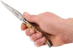 Laguiole En Aubrac 12cm Double Plates, De Madera De Castaño Limado A Mano, L0712NWI-FSB1 -Böker Ventas AUL0712NWI FSB1 08 laguiole en aubrac aul0712nwi fsb1 08