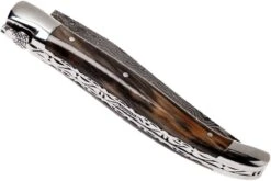 Laguiole En Aubrac 12 Cm Navaja Damascata, Full Handle Cuerno L0712PCI-FFI1 -Böker Ventas AUL0712PCI FFI1 04 laguiole en aubrac aul0712pci ffi1 04