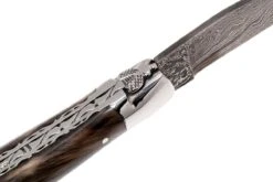 Laguiole En Aubrac 12 Cm Navaja Damascata, Full Handle Cuerno L0712PCI-FFI1 -Böker Ventas AUL0712PCI FFI1 06 laguiole en aubrac aul0712pci ffi1 06
