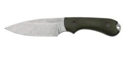 Bradford Knives Guardian 3, 3S-102-MC, 3D OD Green Micarta, CPM-Magnacut, Sabre Grind, Stonewash Finish, Cuchillo Fijo