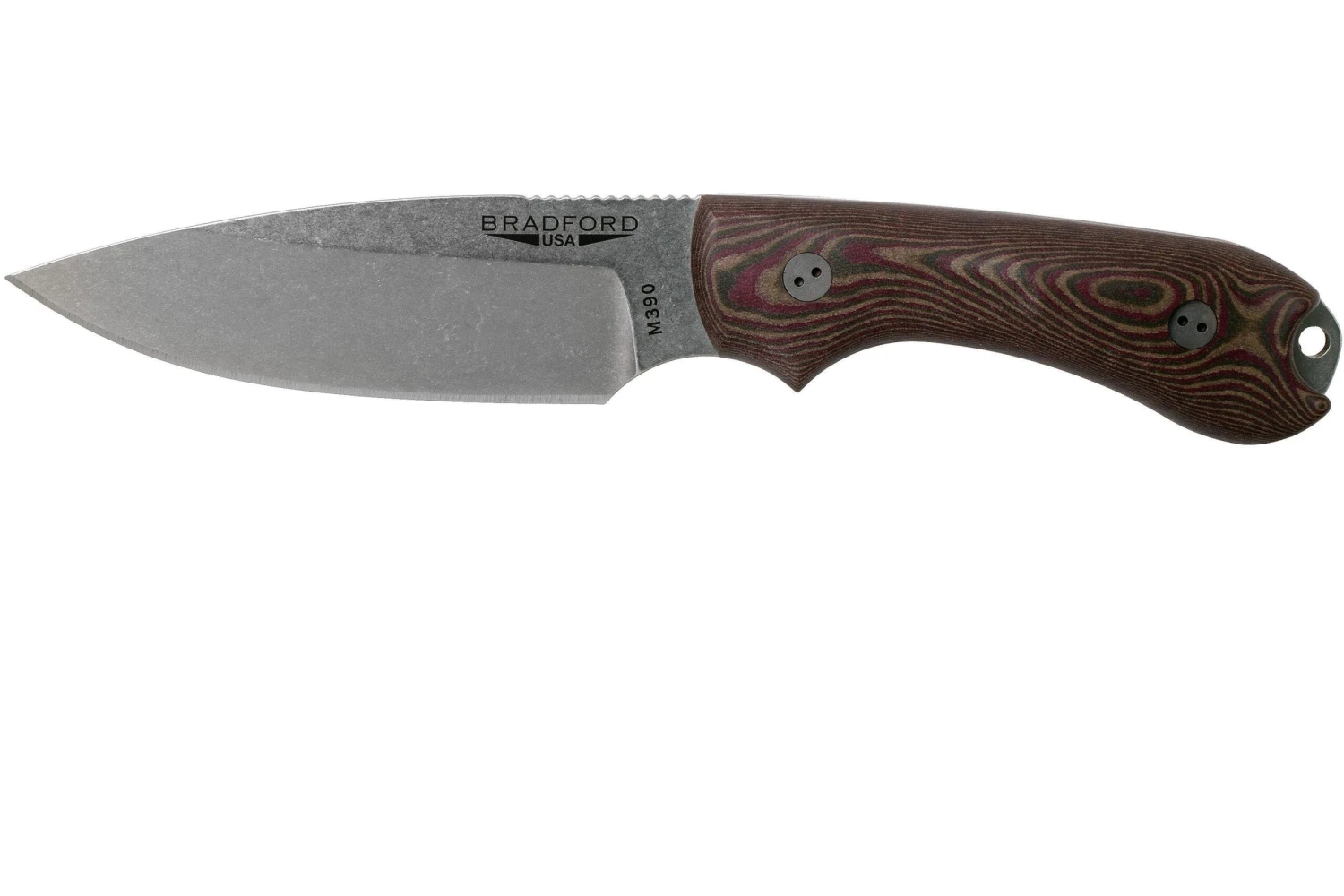 Bradford Guardian 3, 3D Brown-Red Richlite, M390 Sabre Stonewash Knivesandtools Exclusive 3 Bradford Guardian 3, 3D Brown-Red Richlite, M390 Sabre Stonewash Knivesandtools Exclusive