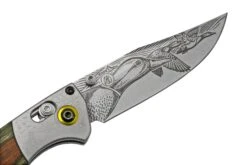 Benchmade Mini Crooked River Mallard Limited Edition Artist Series 15085-2203, Navaja De Caza, Casey Underwood Diseño -Böker Ventas BE15085 2203 05 benchmade
