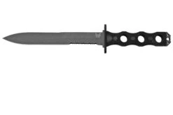 Benchmade SOCP Black 185SBK, CPM-3V Serrated, Cuchillo Fijo, Diseño De Greg Thompson