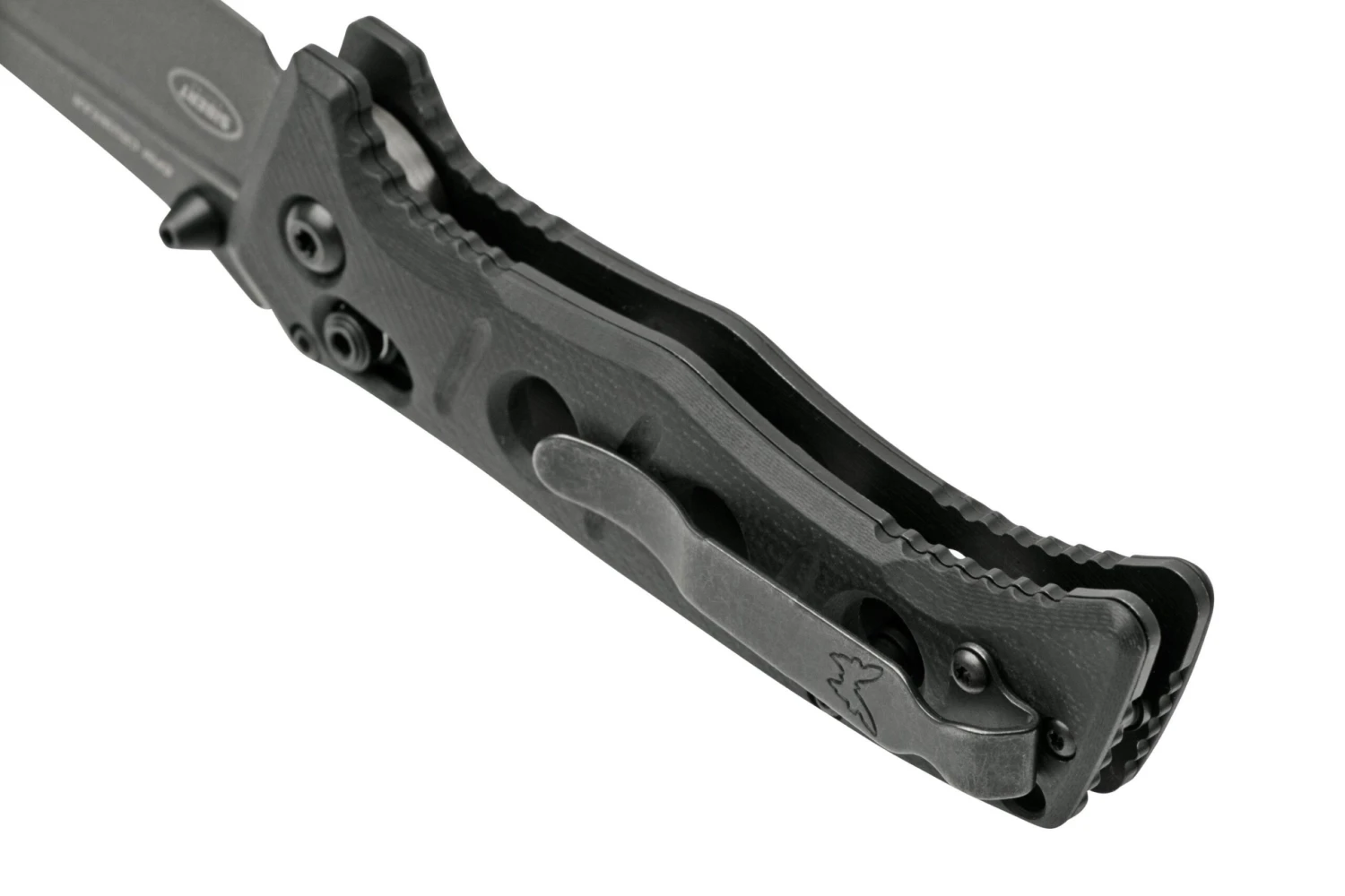 Benchmade 273GY-1 Sibert Mini Adamas Black G10, Tungsten Grey Navaja, Shane Sibert Design 6 Benchmade 273GY-1 Sibert Mini Adamas Black G10, Tungsten Grey Navaja, Shane Sibert Design - Imagen 4