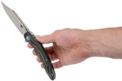 Bestech Fanga Beige G10 & Carbonfiber BG18D Navaja -Böker Ventas BHBG18D 08 bestech