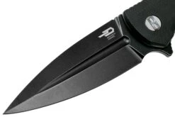 Bestech Fin BG34A-3 Black Stonewashed, Negro G10 Navaja -Böker Ventas BHBG34A 3 03 bestech