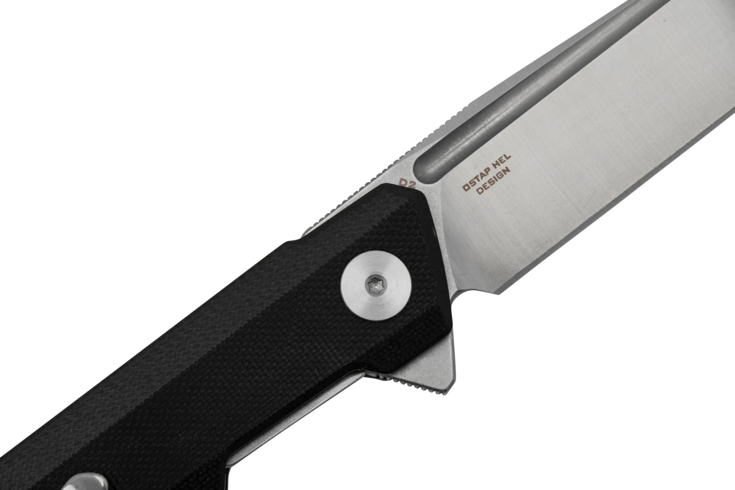 Bestechman Dundee BMK01A Black G10, Satin D2, Navaja, Diseño De Ostap Hel 7 Bestechman Dundee BMK01A Black G10, Satin D2, Navaja, Diseño De Ostap Hel - Imagen 5