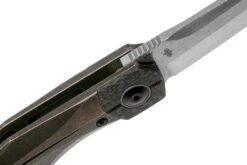 Bestech Thyra BT2106B Bronze Stonewashed Titanium, Carbon Fibre Bolster, Satin Navaja, Diseño Kombou -Böker Ventas BHBT2106B 06 bestech