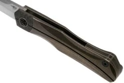 Bestech Thyra BT2106B Bronze Stonewashed Titanium, Carbon Fibre Bolster, Satin Navaja, Diseño Kombou -Böker Ventas BHBT2106B 07 bestech