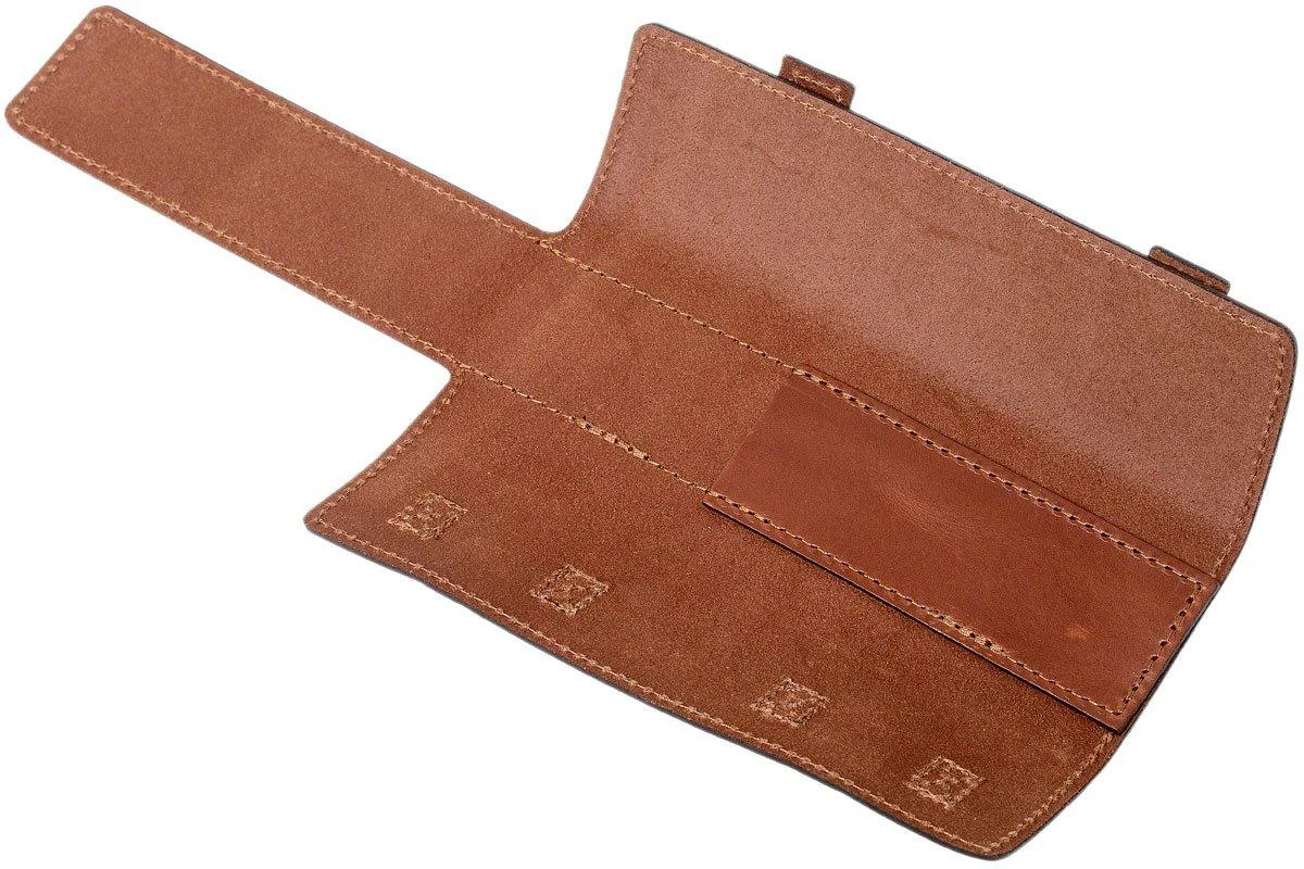 Böker Roll-Up Case Brown, Estuche De Viaje Para Navajas De Afeitar 90014 5 Böker Roll-Up Case Brown, Estuche De Viaje Para Navajas De Afeitar 90014 - Imagen 3