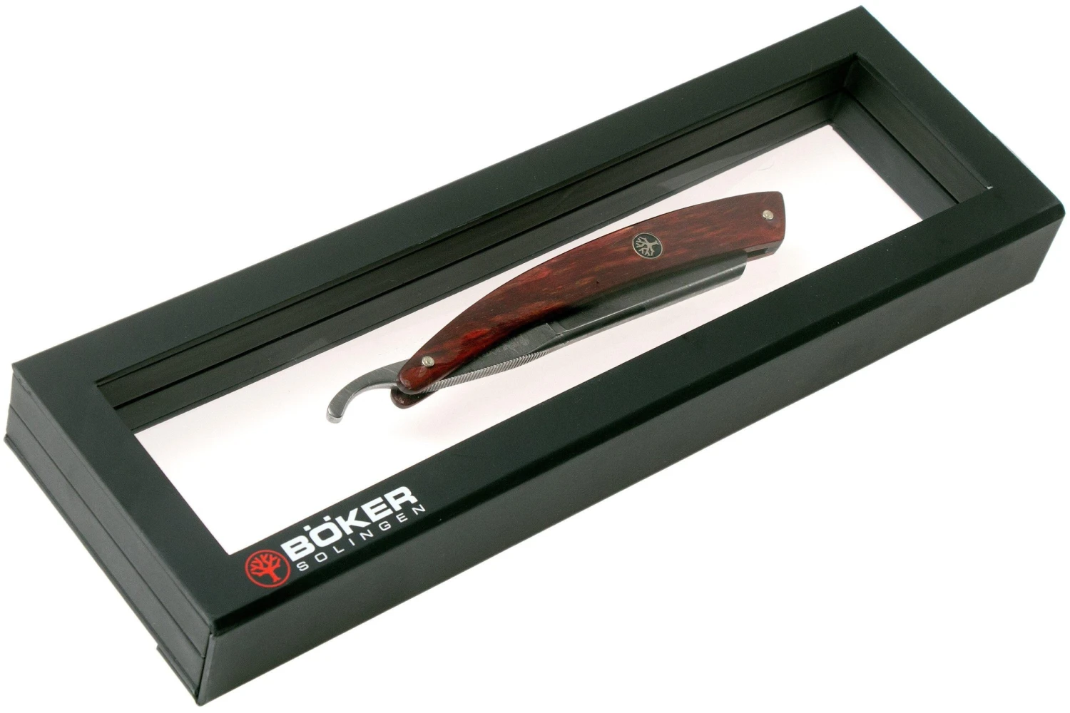 Böker Manufaktur Damascus Curly Birch 140610DAM Navaja De Afeitar 9 Böker Manufaktur Damascus Curly Birch 140610DAM Navaja De Afeitar - Imagen 7