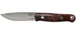 Bark River Bushcrafter LT CPM 3V, Hellfire Maple Burl