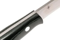 Bark River Aurora 3V, Black Canvas Micarta Cuchillo Bushcraft -Böker Ventas BRK06 122 3VBLC 05 bark river brk06 122 3vblc 05