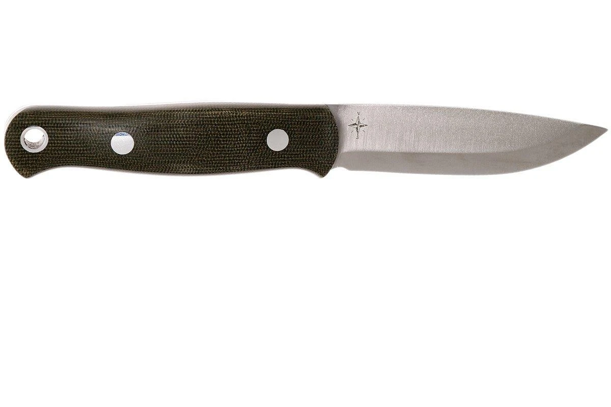 Bark River Bushcrafter I CPM 154, Green Canvas Micarta 4 Bark River Bushcrafter I CPM 154, Green Canvas Micarta - Imagen 2
