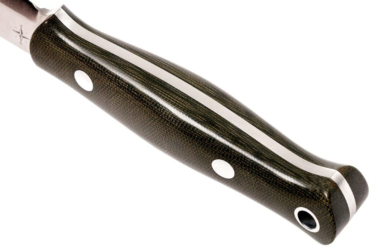 Bark River Bushcrafter I CPM 154, Green Canvas Micarta 6 Bark River Bushcrafter I CPM 154, Green Canvas Micarta - Imagen 4