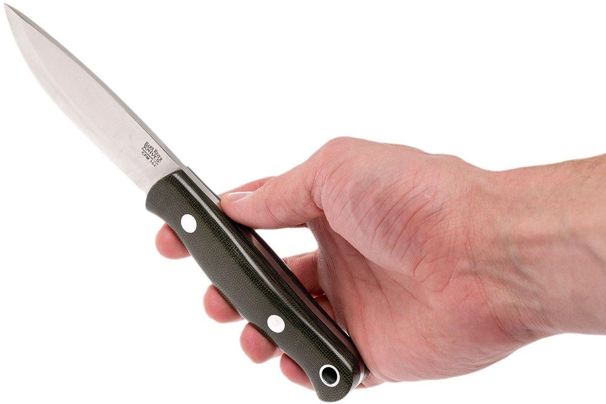 Bark River Bushcrafter I CPM 154, Green Canvas Micarta 8 Bark River Bushcrafter I CPM 154, Green Canvas Micarta - Imagen 6