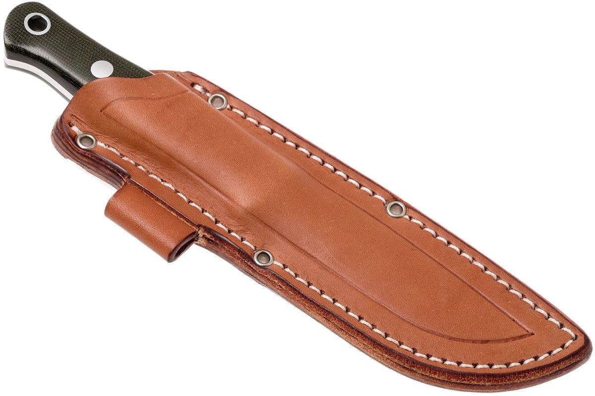 Bark River Bushcrafter I CPM 154, Green Canvas Micarta 9 Bark River Bushcrafter I CPM 154, Green Canvas Micarta - Imagen 7