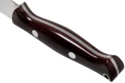 Bark River Bravo EDC CPM 3V Rampless, Burgundy Canvas Micarta Cuchillo Bushcraft -Böker Ventas BRK07 027RCMR 04 bark river knives