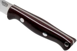 Bark River Bravo EDC CPM 3V Rampless, Burgundy Canvas Micarta Cuchillo Bushcraft -Böker Ventas BRK07 027RCMR 05 bark river knives