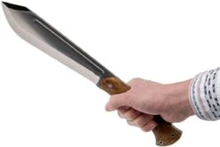 Bark River JX5 Vengeful 1 CPM 3V Dark Curly Maple Machete -Böker Ventas BRK10 123DCM 06 bark river brk10 123dcm 06