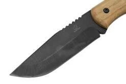 BeaverCraft BSH4 Carbon Steel Bushcraft Knife, Walnut Handle With Leather Sheath -Böker Ventas BVBSH4 03 beavercraft