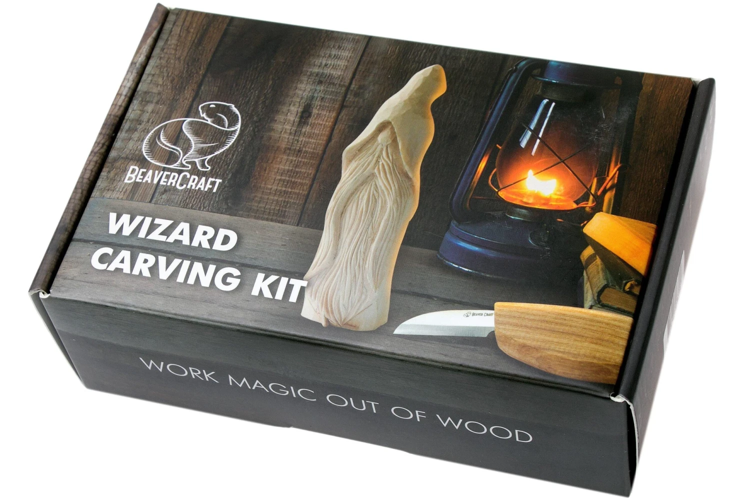 BeaverCraft Wizard Carving Hobby Kit DIY03 Set De Tallado De Madera 4 BeaverCraft Wizard Carving Hobby Kit DIY03 Set De Tallado De Madera - Imagen 2