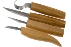 BeaverCraft Set De 4 Cuchillos S09, Set De Tallado De Madera