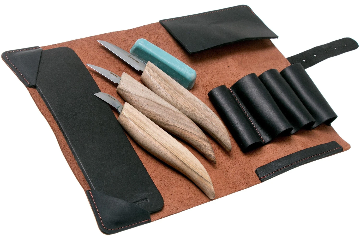 BeaverCraft Starter Chip And Whittle Knife Set S15x, Limited Edition, Set De Tallado De Madera 3 BeaverCraft Starter Chip And Whittle Knife Set S15x, Limited Edition, Set De Tallado De Madera