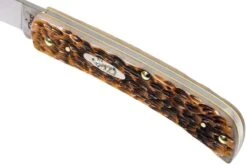 Case Sod Buster Jr Amber Jigged Bone, 245 6137 SS Navaja -Böker Ventas CE245 06 case ce245 06