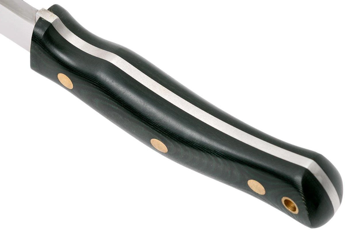 Casström No. 10 Swedish Forest Knife Green Micarta, 14C28N Scandi Grind 13107 6 Casström No. 10 Swedish Forest Knife Green Micarta, 14C28N Scandi Grind 13107 - Imagen 4