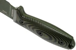 ESEE Model 3 OD Green Blade 3D OD Green-Black G10 Cuchillo De Supervivencia 3PMOD-003 Funda Negra + Clip Para Cinturón -Böker Ventas EE 3PMOD 003 04 esee knives
