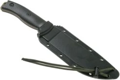 ESEE Model 6 Dark Earth Blade 3D Black G10 Cuchillo De Supervivencia 6PDE-001 Funda Negra + Clip Plate -Böker Ventas EE 6PDE 001 06 esee knives