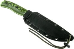 ESEE Model 6 Venom Green Blade 3D Neon Green-Black G10 Cuchillo De Supervivencia 6PVG-007 Funda Negra + Clip Plate -Böker Ventas EE 6PVG 007 06 esee knives