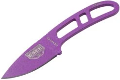ESEE Candiru Purple CAN-PURP Cuchillo De Cuello Con Funda Blanca + Clip De Cinturón -Böker Ventas EE CAN PURP 03 esee knives v201901